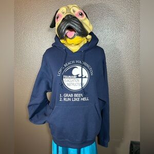 Funny, Long Beach WA hoodie!!
